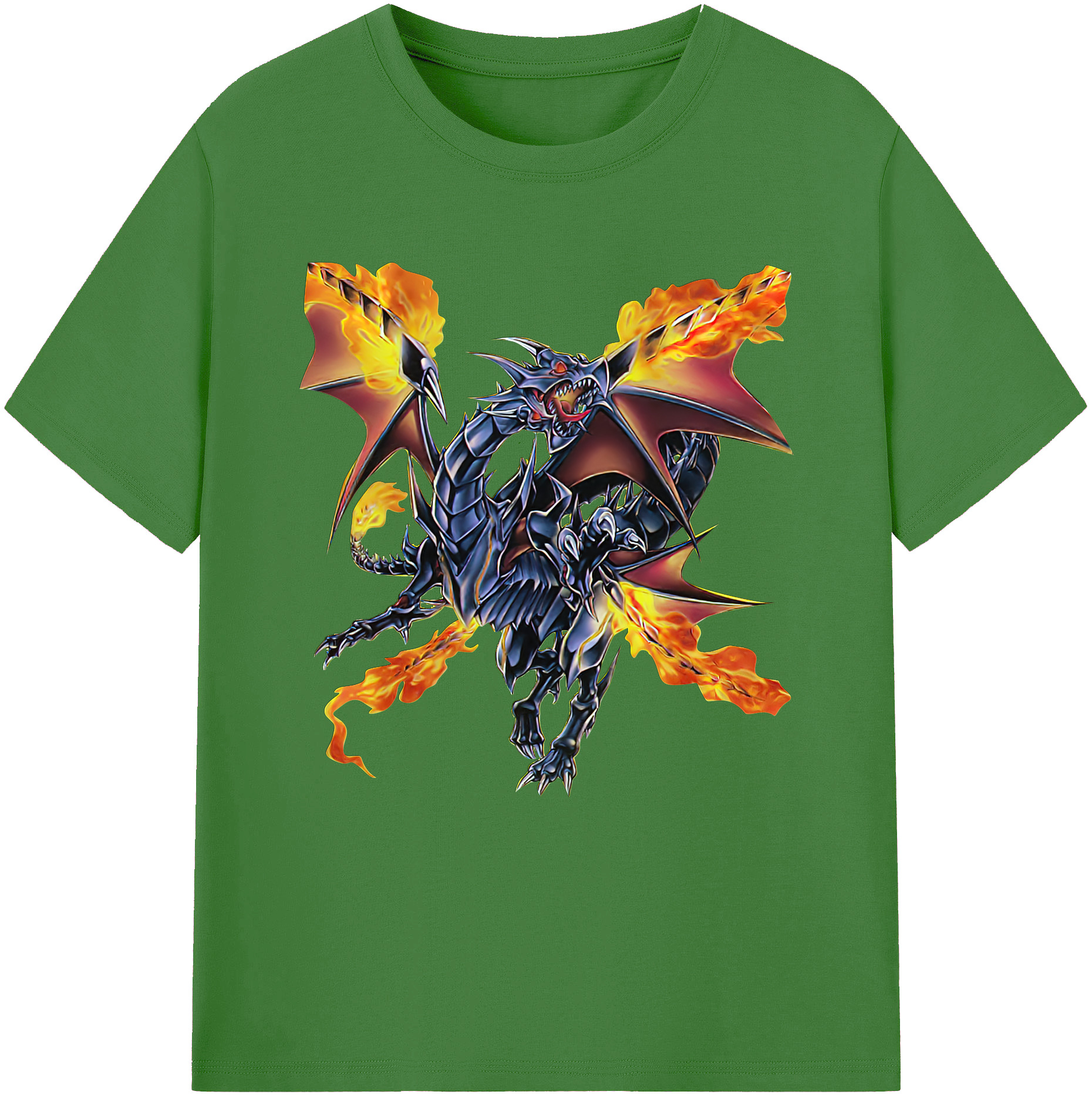 （画像用） 遊☆戯☆王 Yu-Gi-Oh! レディースカジュアルプリントTシャツ（綿100％）